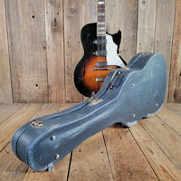 Kay 1960s Speed Demon P-3 Sunburst w/ Case - Mahar's Vintage Guitars