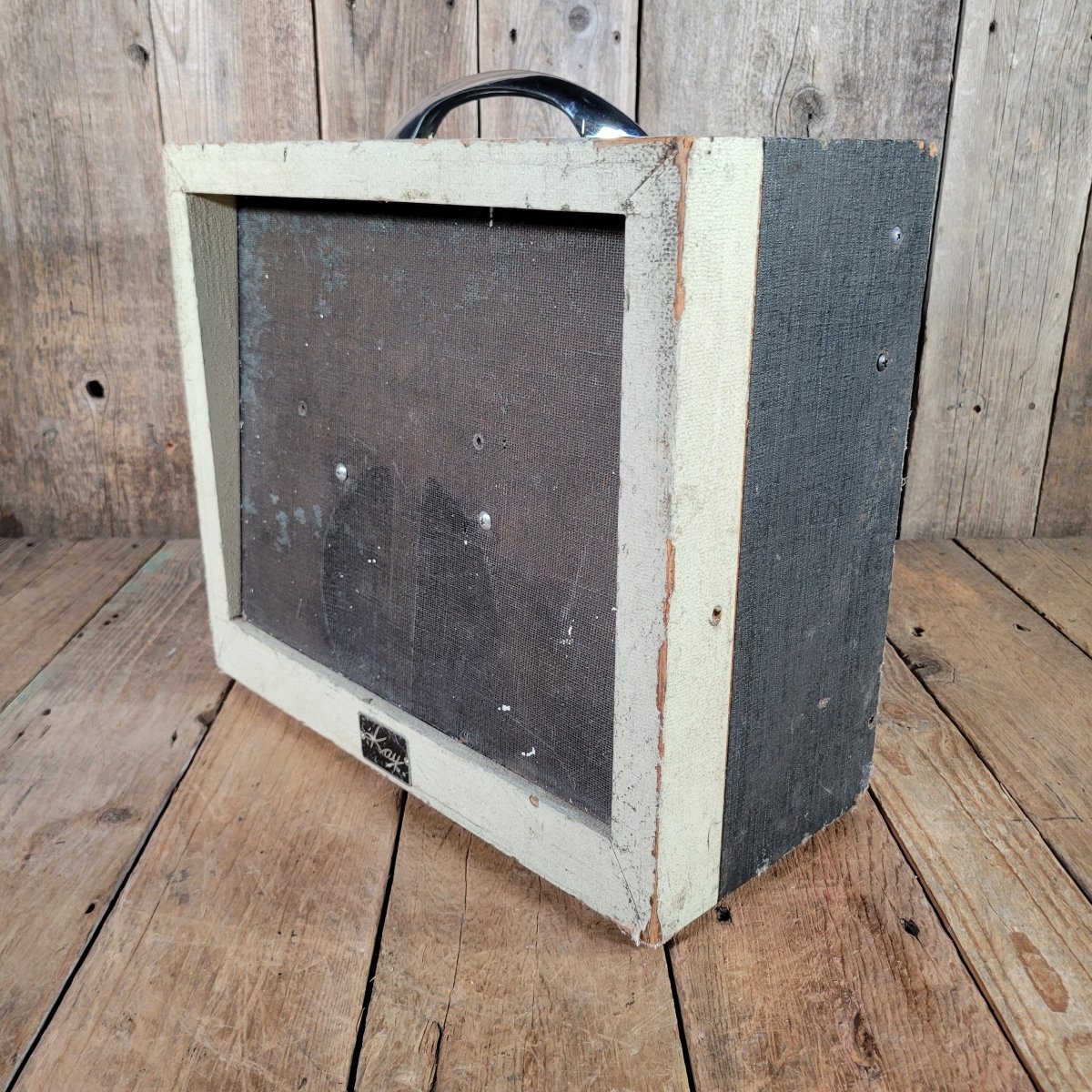 Kay K - 504 1960s Amplifier Cab With Mojotone Princeton Amp Kit Upgrade - Mahar's Vintage Guitars