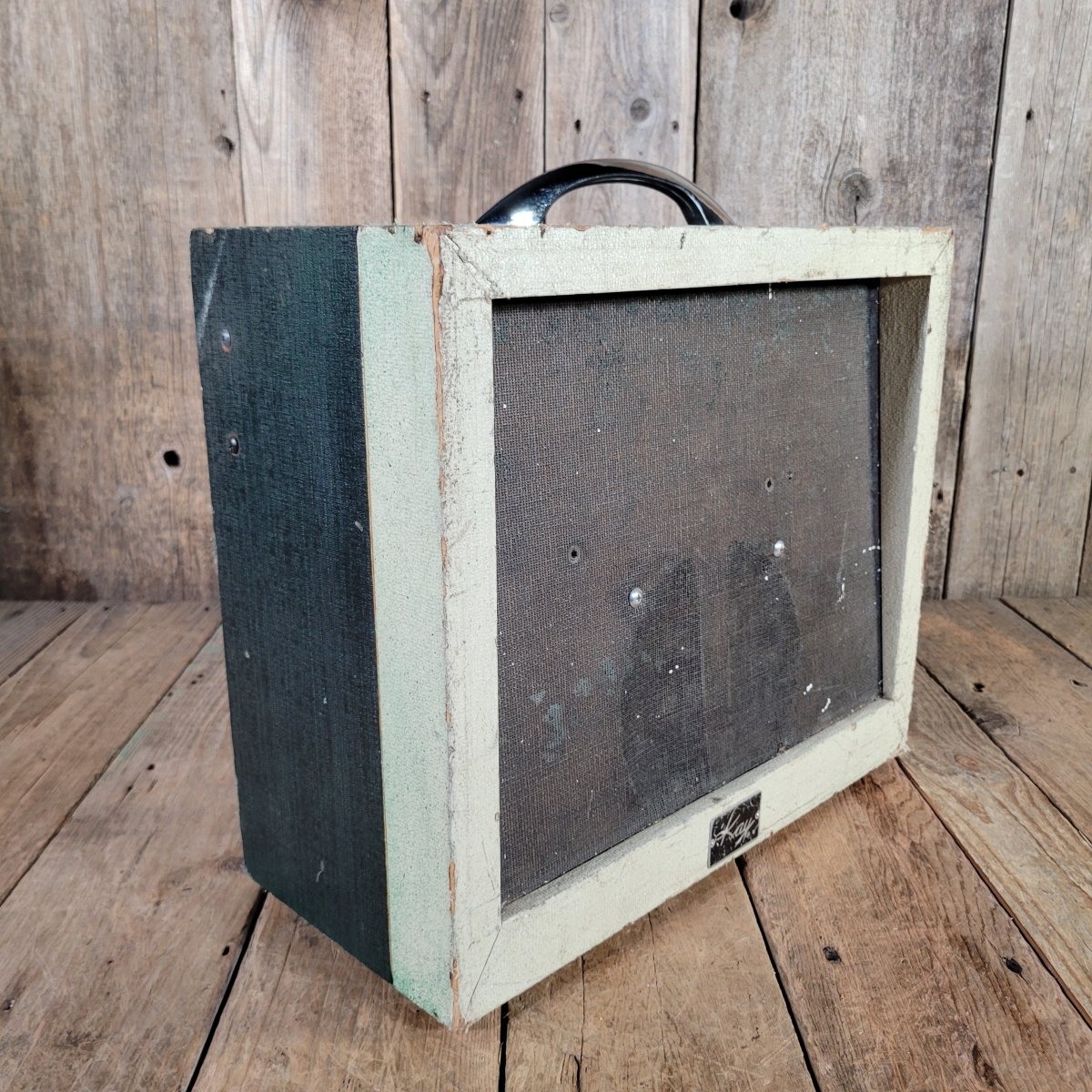 Kay K - 504 1960s Amplifier Cab With Mojotone Princeton Amp Kit Upgrade - Mahar's Vintage Guitars