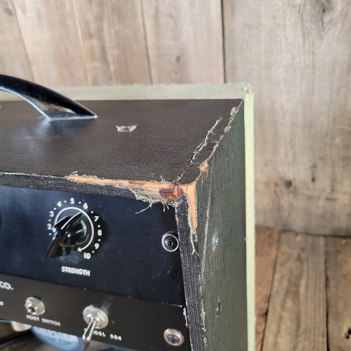 Kay K - 504 1960s Amplifier Cab With Mojotone Princeton Amp Kit Upgrade - Mahar's Vintage Guitars