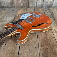 Kay KH - 90T "Wildwood" 1969? Orange - Mahar's Vintage Guitars