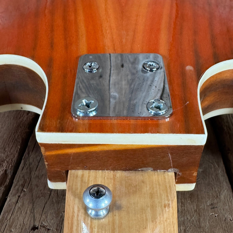 Kay KH - 90T "Wildwood" 1969? Orange - Mahar's Vintage Guitars