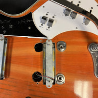 Kay KH - 90T "Wildwood" 1969? Orange - Mahar's Vintage Guitars