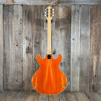 Kay KH - 90T "Wildwood" 1969? Orange - Mahar's Vintage Guitars