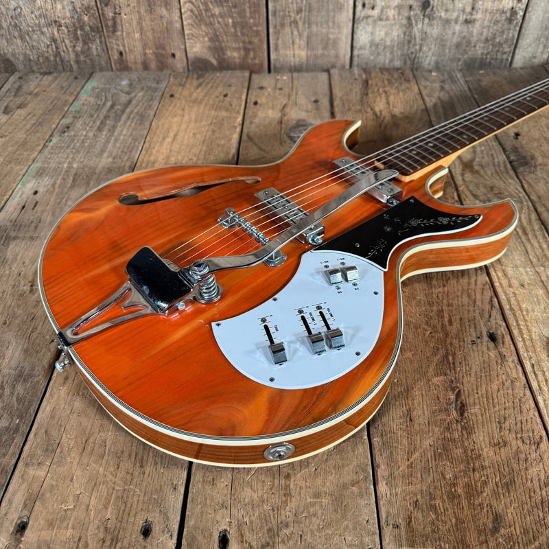 Kay KH - 90T "Wildwood" 1969? Orange - Mahar's Vintage Guitars