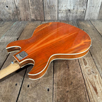 Kay KH - 90T "Wildwood" 1969? Orange - Mahar's Vintage Guitars