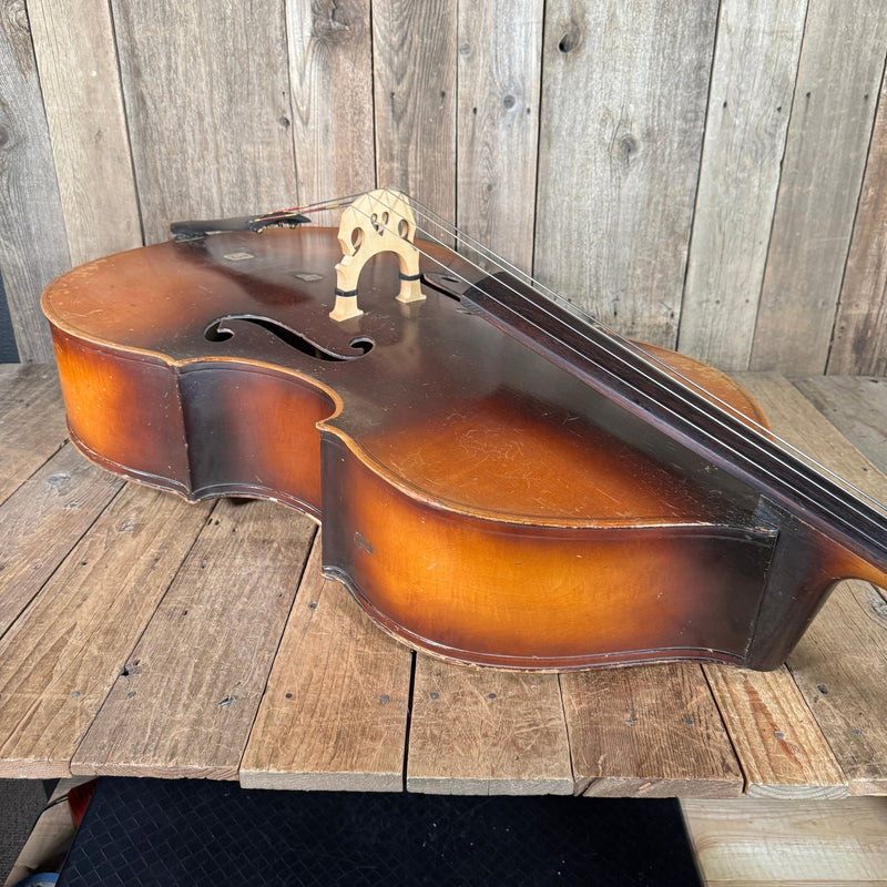 Kay M - 2 Army Model Upright Bass Fully Serviced 1939 - Mahar's Vintage Guitars