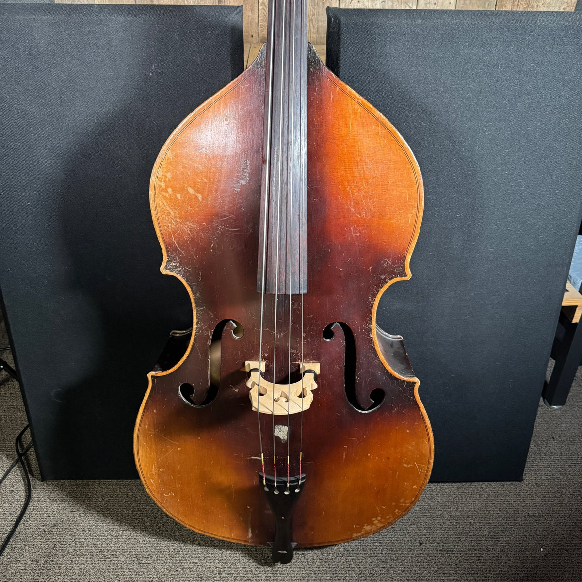 Kay M - 2 Army Model Upright Bass Fully Serviced 1939 - Mahar's Vintage Guitars