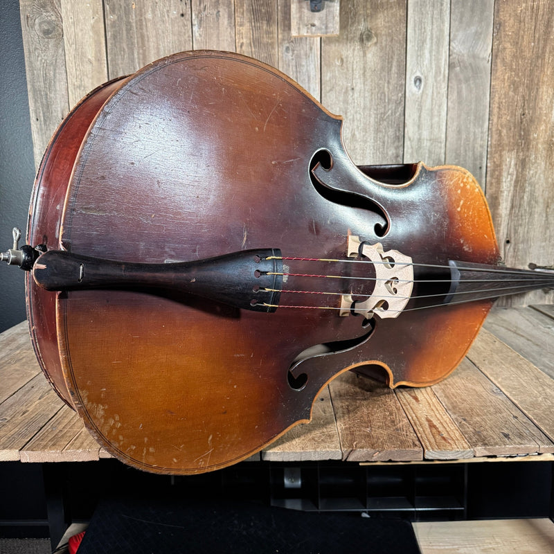 Kay M - 2 Army Model Upright Bass Fully Serviced 1939 - Mahar's Vintage Guitars