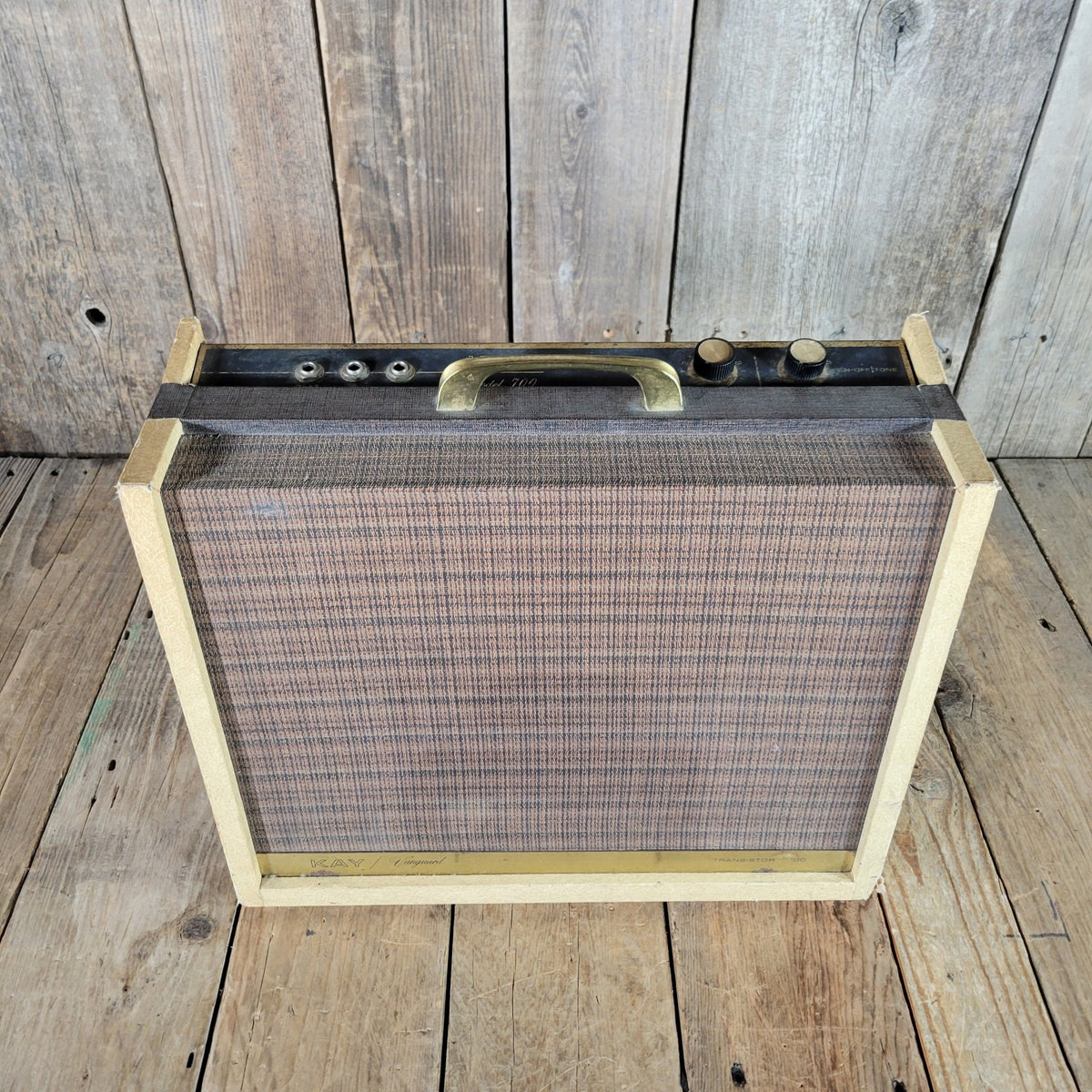Kay Vanguard Model 700 Transistor Amp 1963 - Mahar's Vintage Guitars