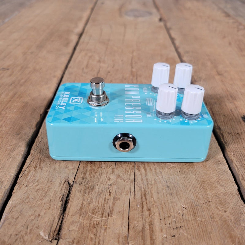 Keeley Compressor Plus with Box and Sticker 2121 - Mahar's Vintage Guitars