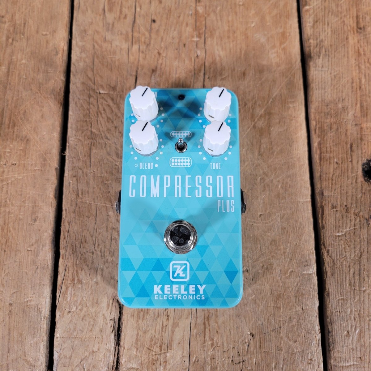 Keeley Compressor Plus with Box and Sticker 2121 - Mahar's Vintage Guitars