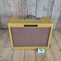 Kendrick 1995 Tweed Deluxe Model 2112 Handwired Gerald Weber Signed, Mint - Mahar's Vintage Guitars