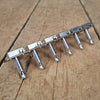 Kluson Deluxe 6 In Line Strip Tuners Tuning Machines Lefty or Treble Side of 12 String 1960s - Mahar's Vintage Guitars
