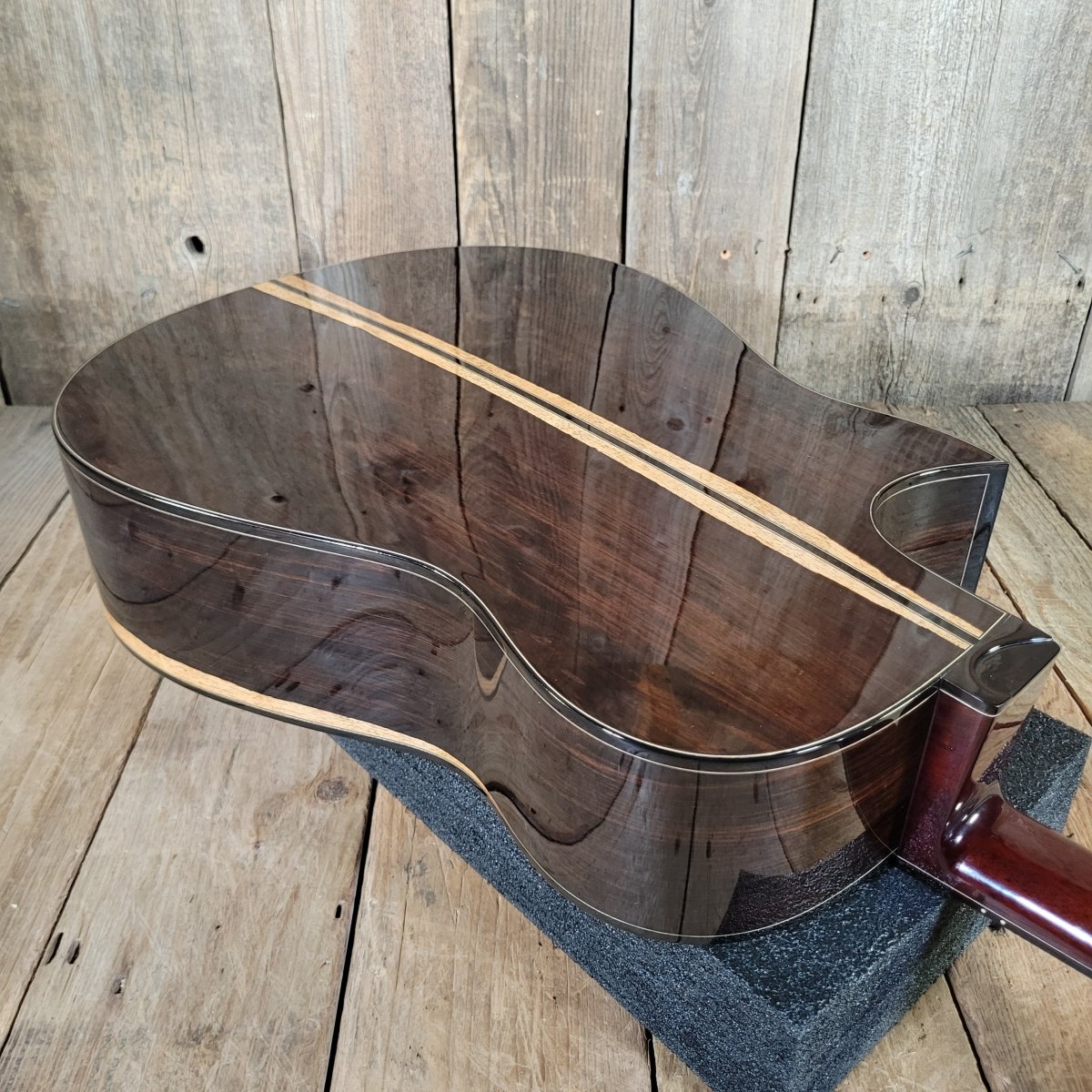 Kostal 2018 MDW Cutaway 127 Blackwood Natural Hoffee Case - Mahar's Vintage Guitars