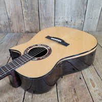 Kostal 2018 MDW Cutaway 127 Blackwood Natural Hoffee Case - Mahar's Vintage Guitars