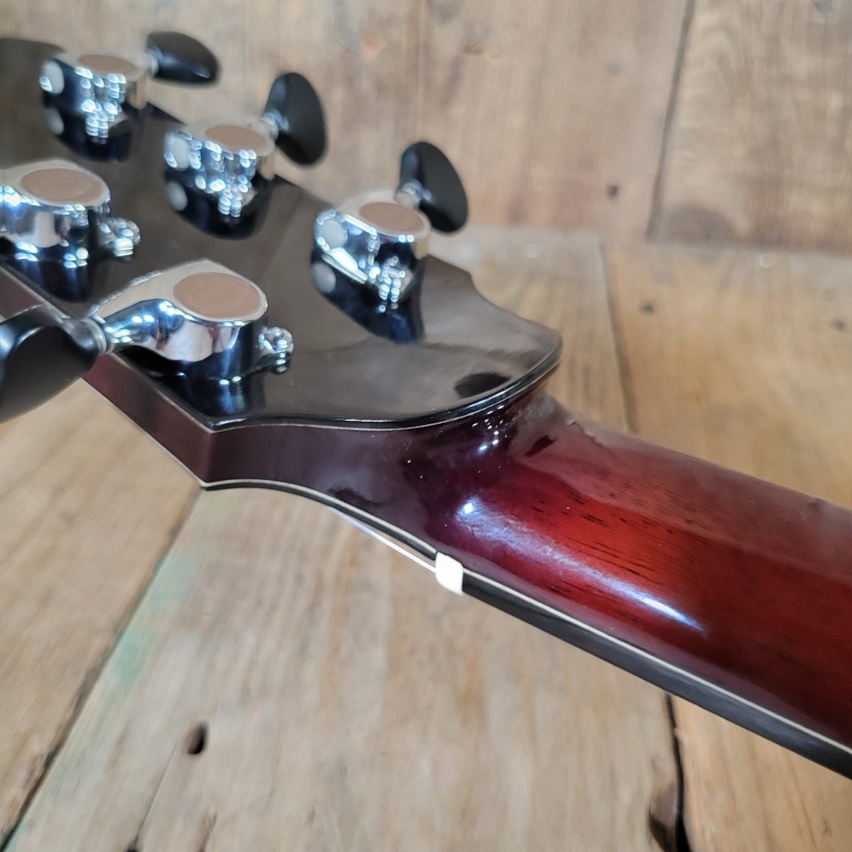 Kostal 2018 MDW Cutaway 127 Blackwood Natural Hoffee Case - Mahar's Vintage Guitars