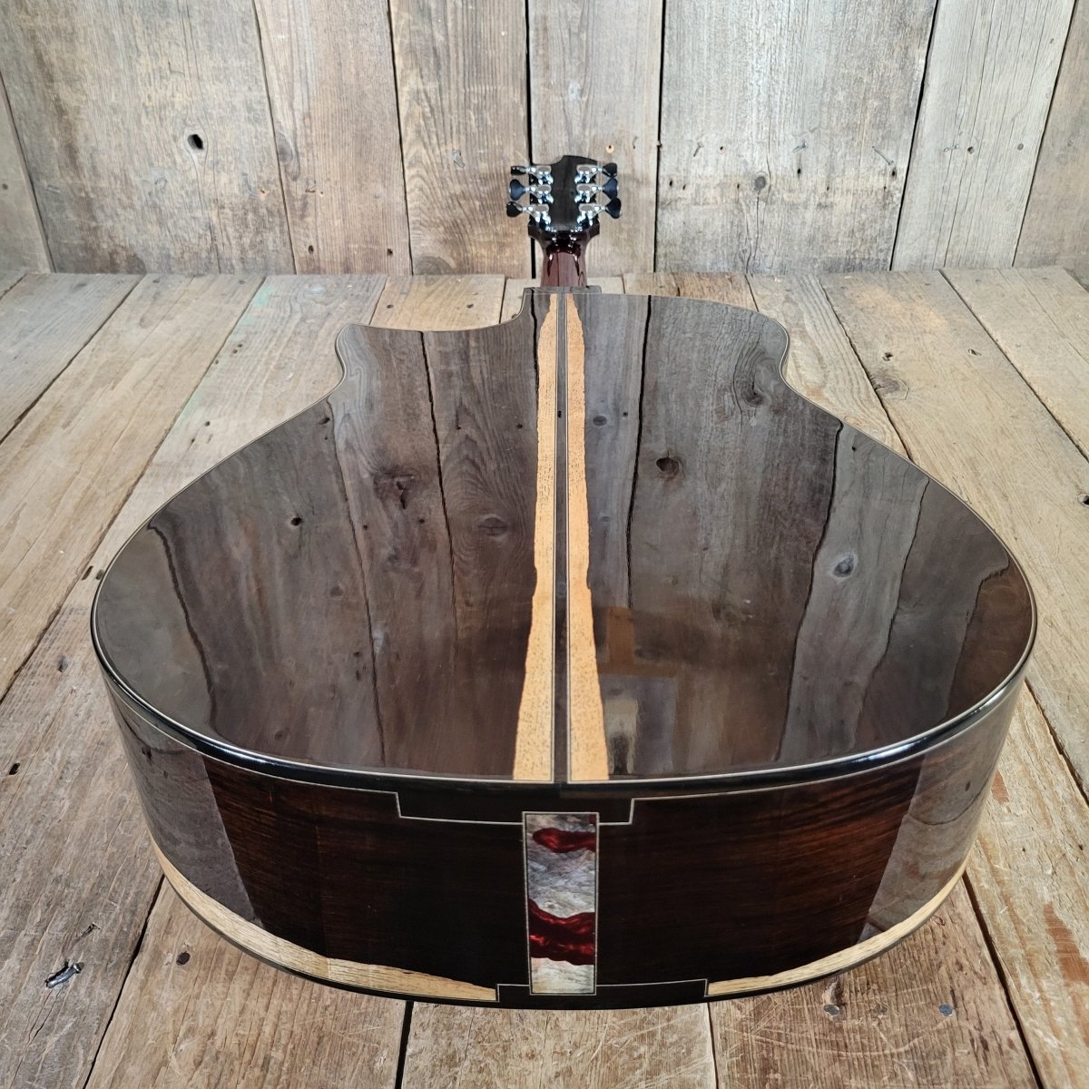 Kostal 2018 MDW Cutaway 127 Blackwood Natural Hoffee Case - Mahar's Vintage Guitars