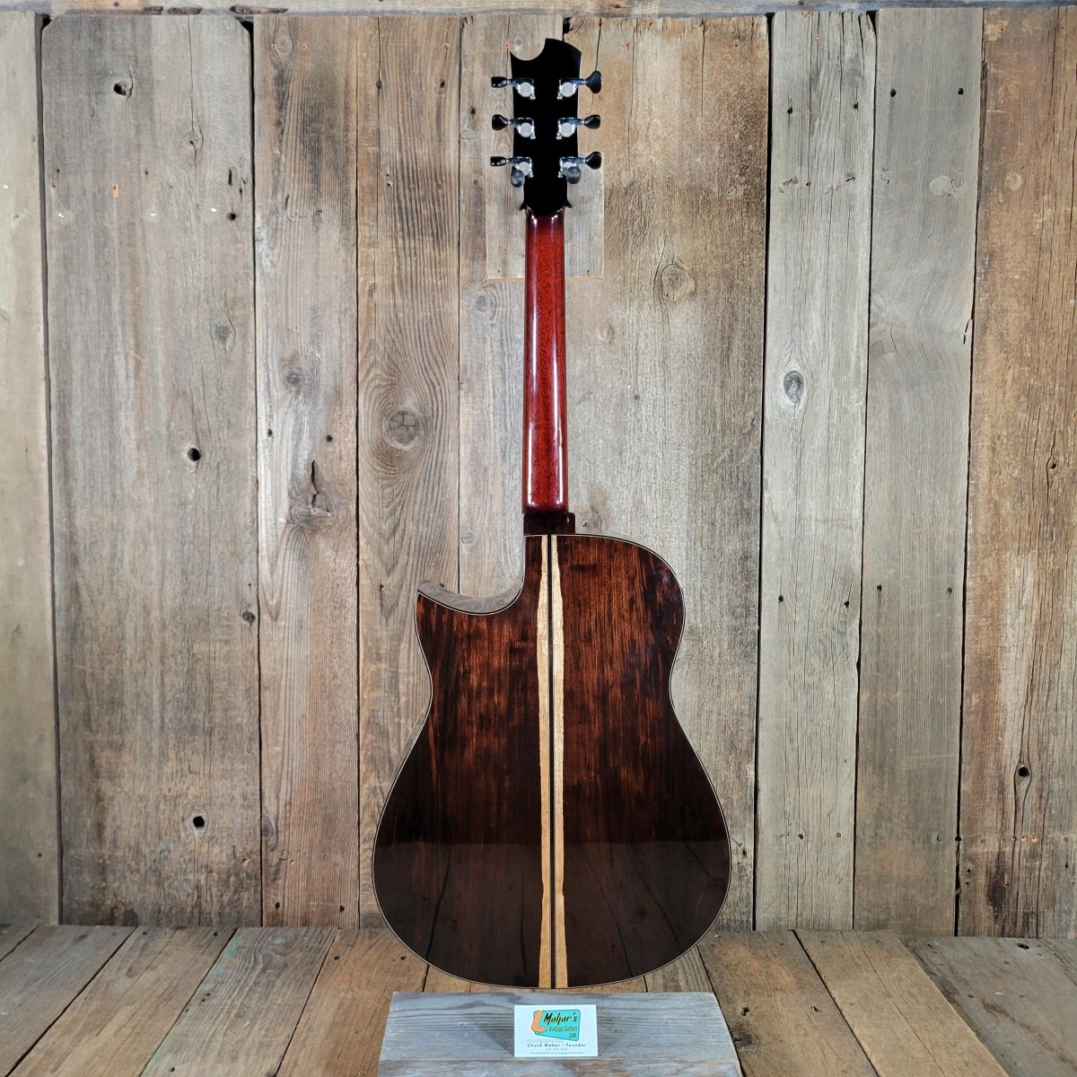 Kostal 2018 MDW Cutaway 127 Blackwood Natural Hoffee Case - Mahar's Vintage Guitars