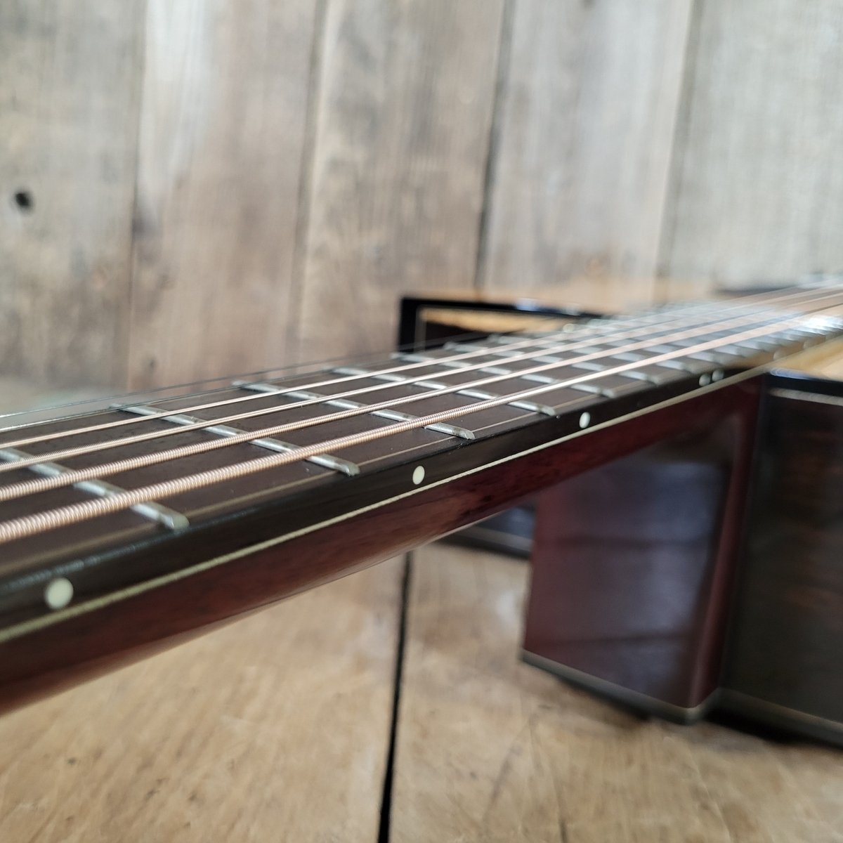 Kostal 2018 MDW Cutaway 127 Blackwood Natural Hoffee Case - Mahar's Vintage Guitars