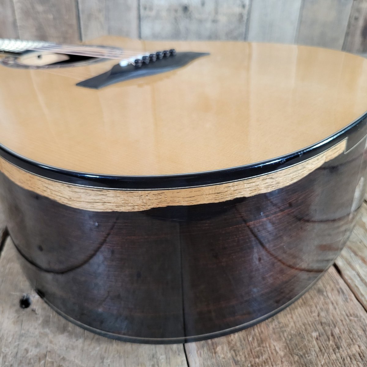 Kostal 2018 MDW Cutaway 127 Blackwood Natural Hoffee Case - Mahar's Vintage Guitars