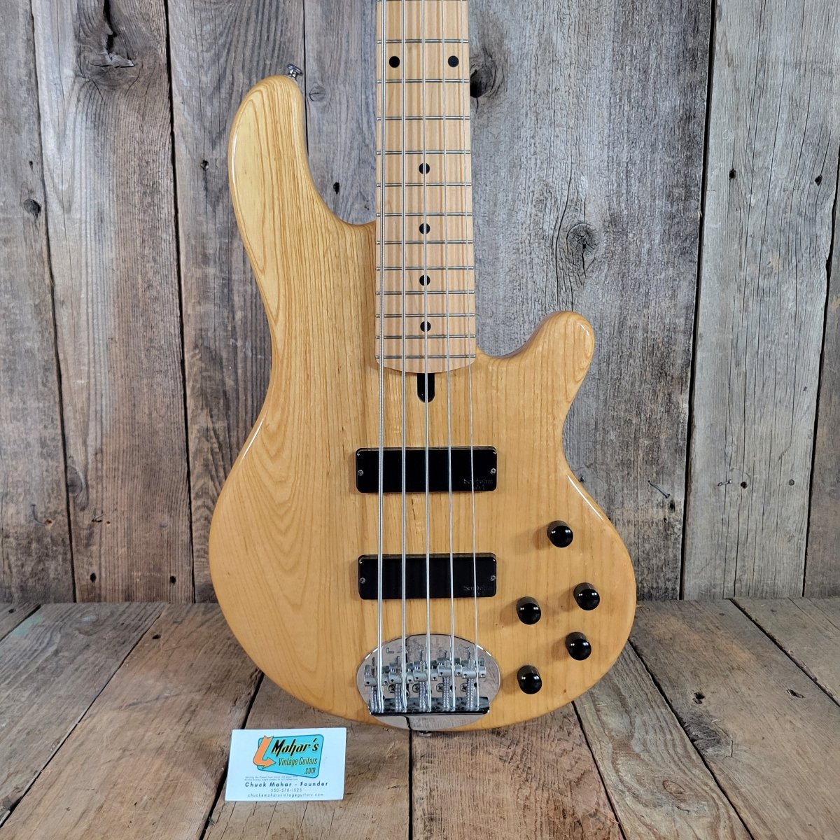 Lakland 2007 Skyline 55-01 5-String Bass Natural Excellent - Mahar's Vintage Guitars