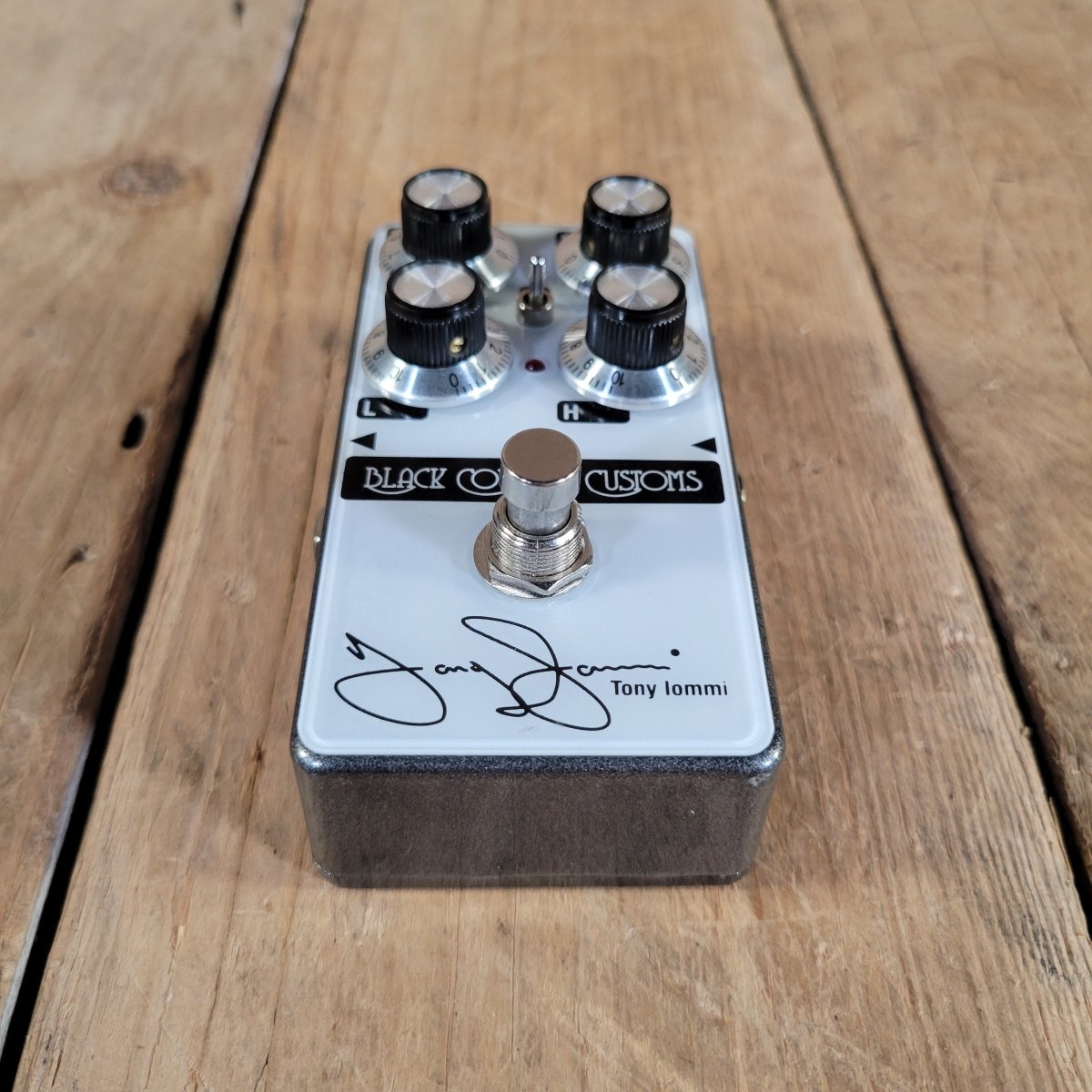 Laney TI-BOOST Black Country Customs Tony Iommi in box, Near Mint - Mahar's Vintage Guitars