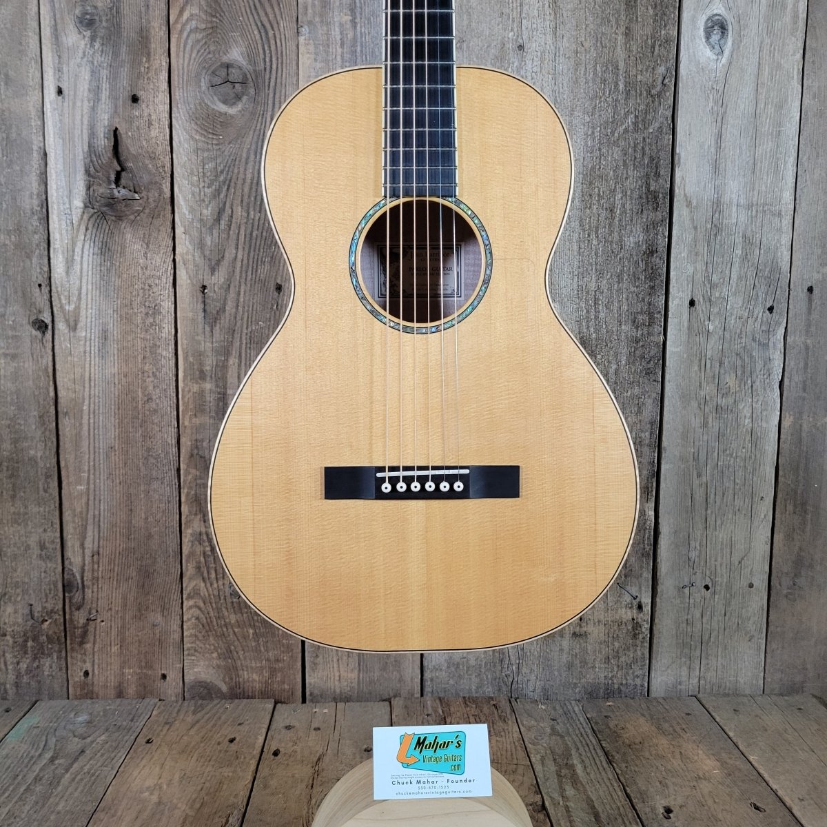 Larrivee O - 01 Maple Special Edition Parlor 2003 w/ Case - Mahar's Vintage Guitars