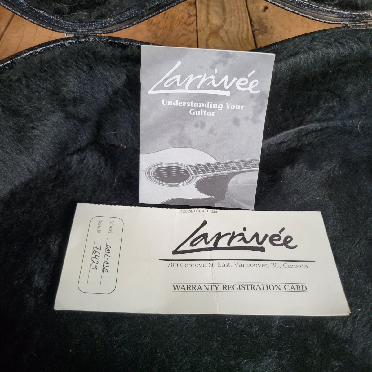 Larrivee OMV - 03 Mahogany 2004 w/ Pickup & Hard Case - Mahar's Vintage Guitars