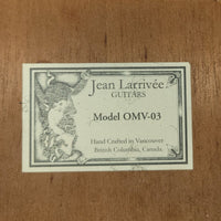 Larrivee OMV - 03 Mahogany 2004 w/ Pickup & Hard Case - Mahar's Vintage Guitars