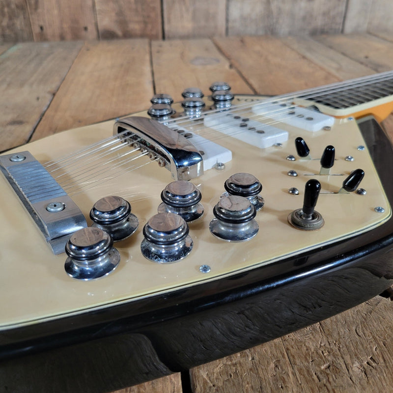 Late 1960s Vox Phantom XII Stereo – Vintage 12 - String Electric Guitar with Original Stereo Output - Mahar's Vintage Guitars