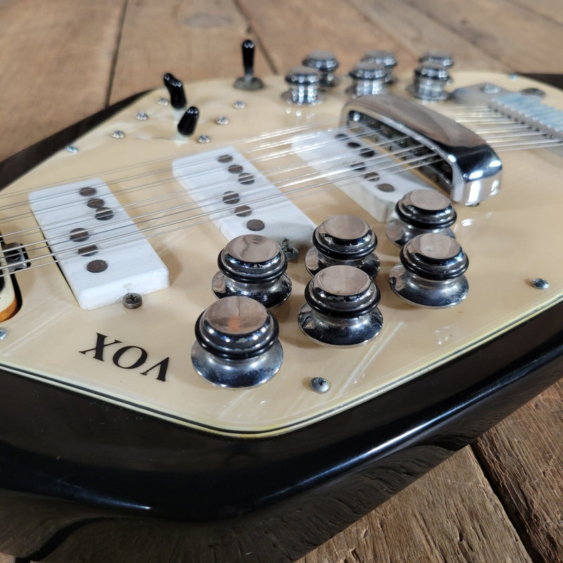 Late 1960s Vox Phantom XII Stereo – Vintage 12 - String Electric Guitar with Original Stereo Output - Mahar's Vintage Guitars
