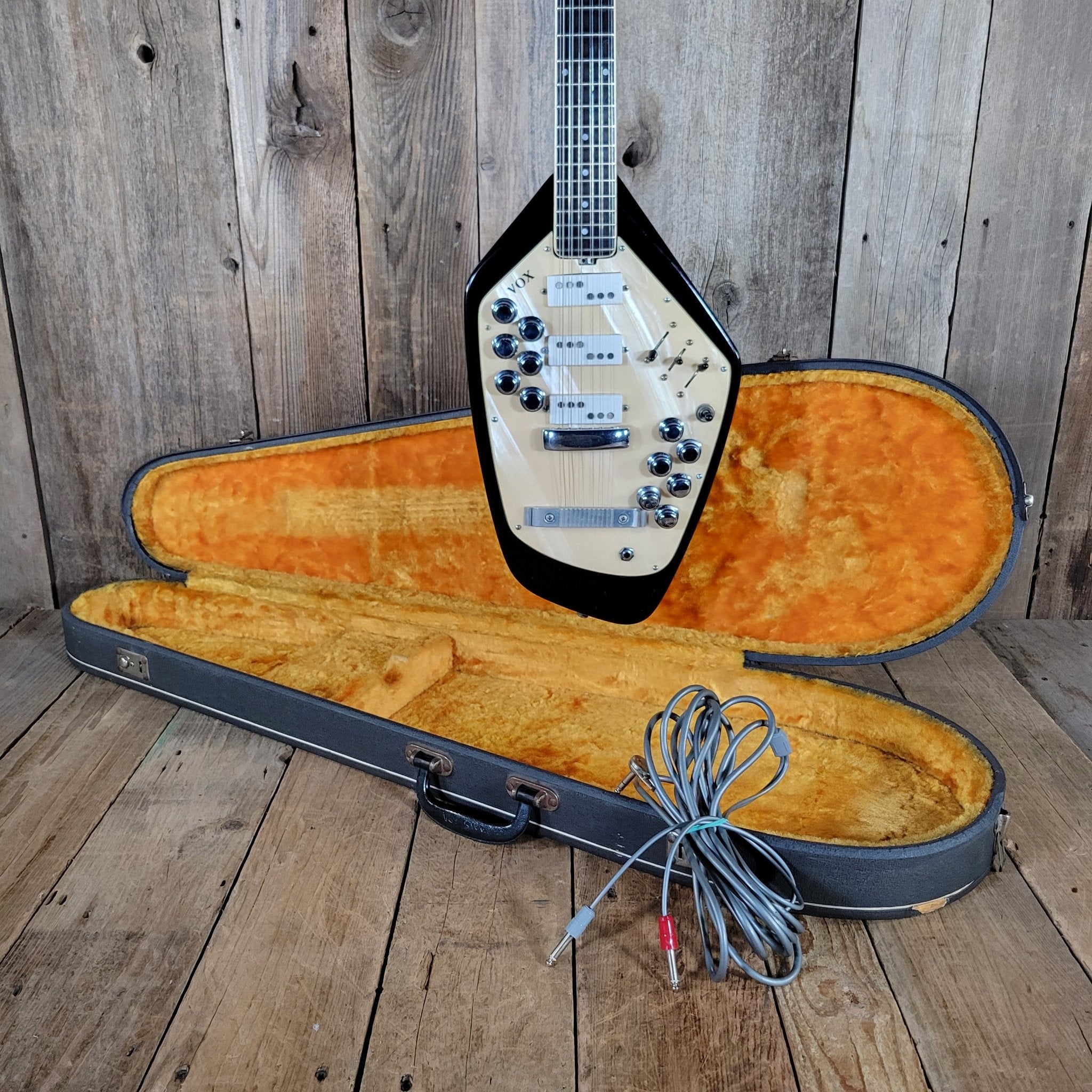 Late 1960s Vox Phantom XII Stereo – Vintage 12 - String Electric Guitar with Original Stereo Output - Mahar's Vintage Guitars