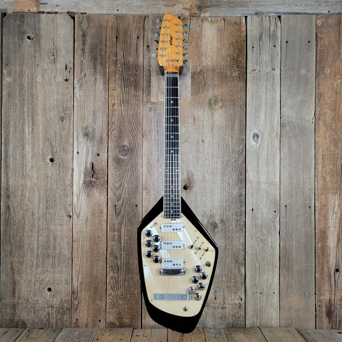 Late 1960s Vox Phantom XII Stereo – Vintage 12 - String Electric Guitar with Original Stereo Output - Mahar's Vintage Guitars