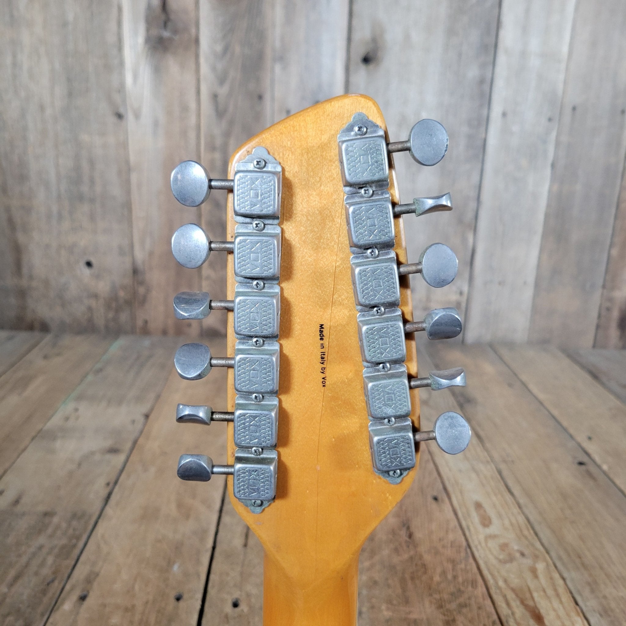 Late 1960s Vox Phantom XII Stereo – Vintage 12 - String Electric Guitar with Original Stereo Output - Mahar's Vintage Guitars