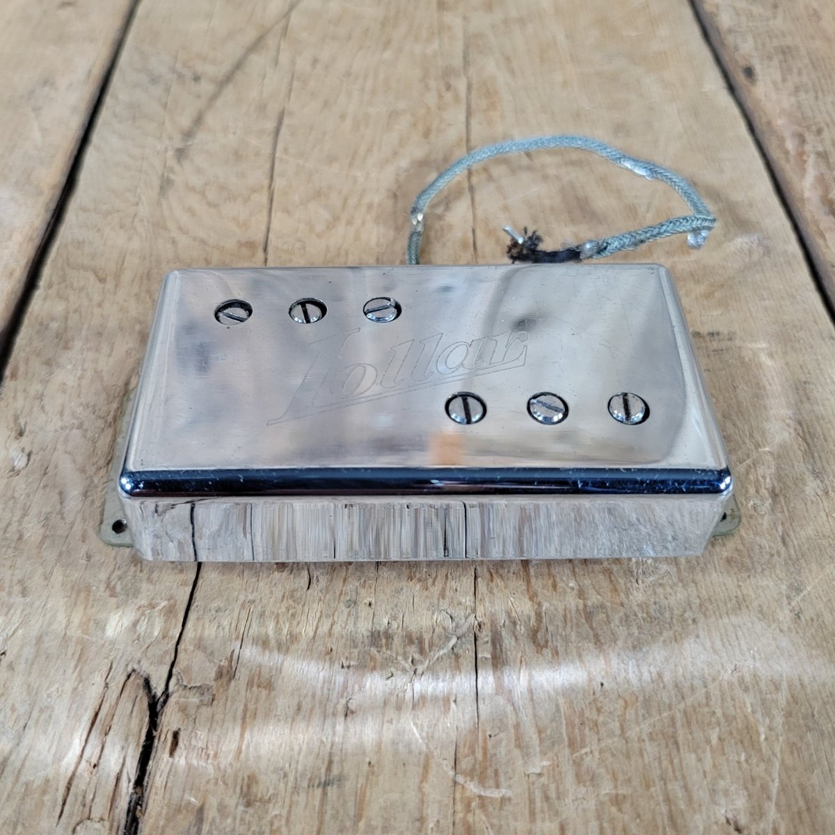 Lollar 2013 Wide Range Humbucker Neck Chrome 10.9k Excellent - Mahar's Vintage Guitars