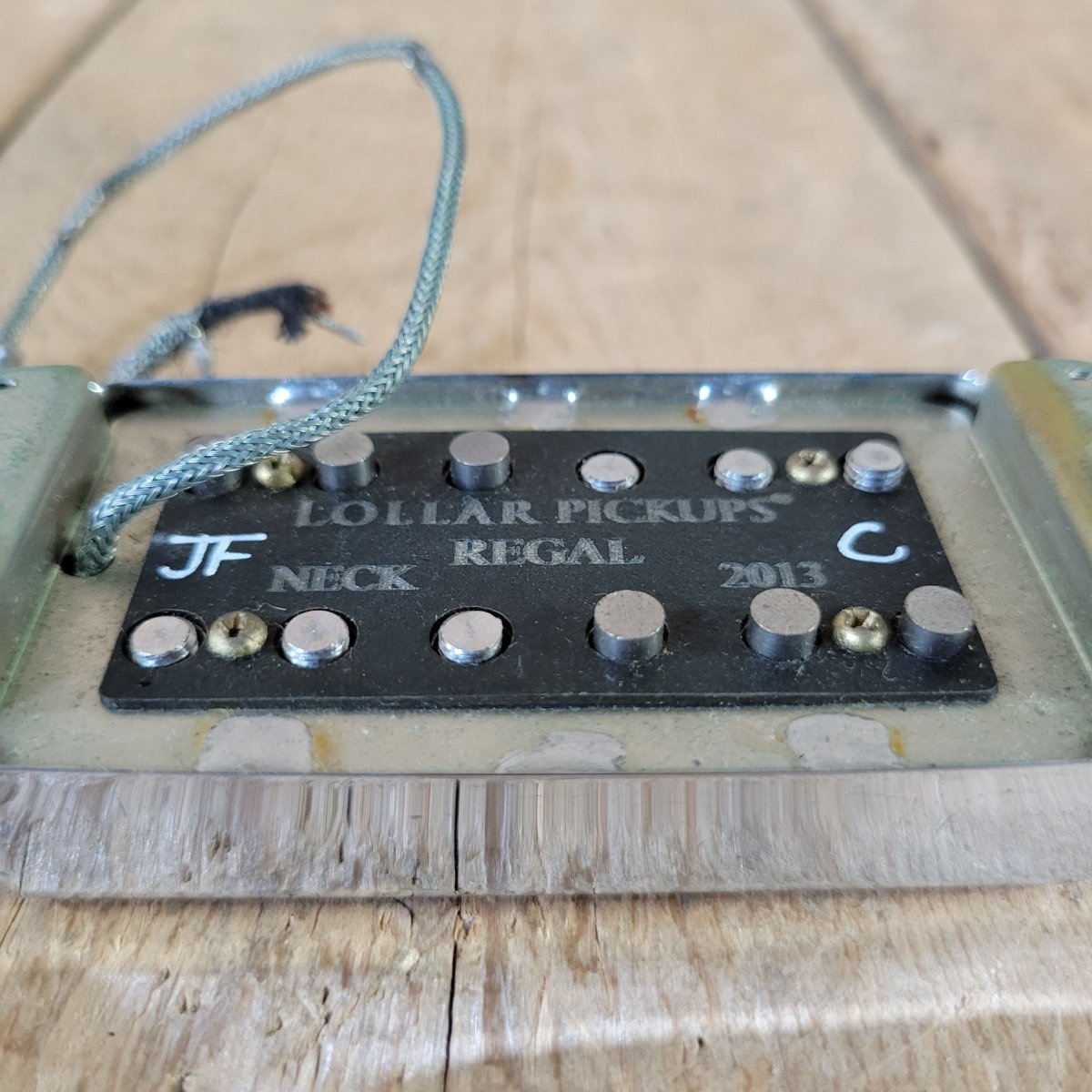 Lollar 2013 Wide Range Humbucker Neck Chrome 10.9k Excellent - Mahar's Vintage Guitars
