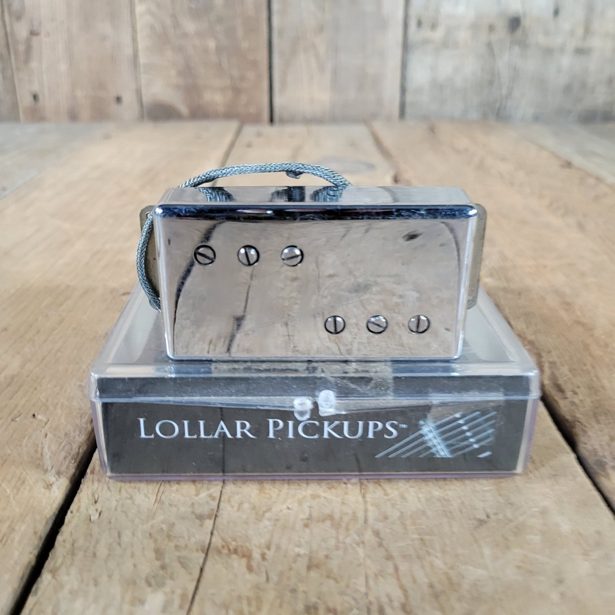 Lollar 2013 Wide Range Humbucker Neck Chrome 10.9k Excellent - Mahar's Vintage Guitars
