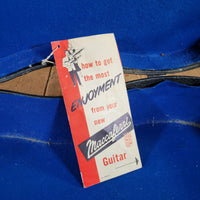 Maccaferri G30 1950s With Paperwork and Hard Case - Mahar's Vintage Guitars