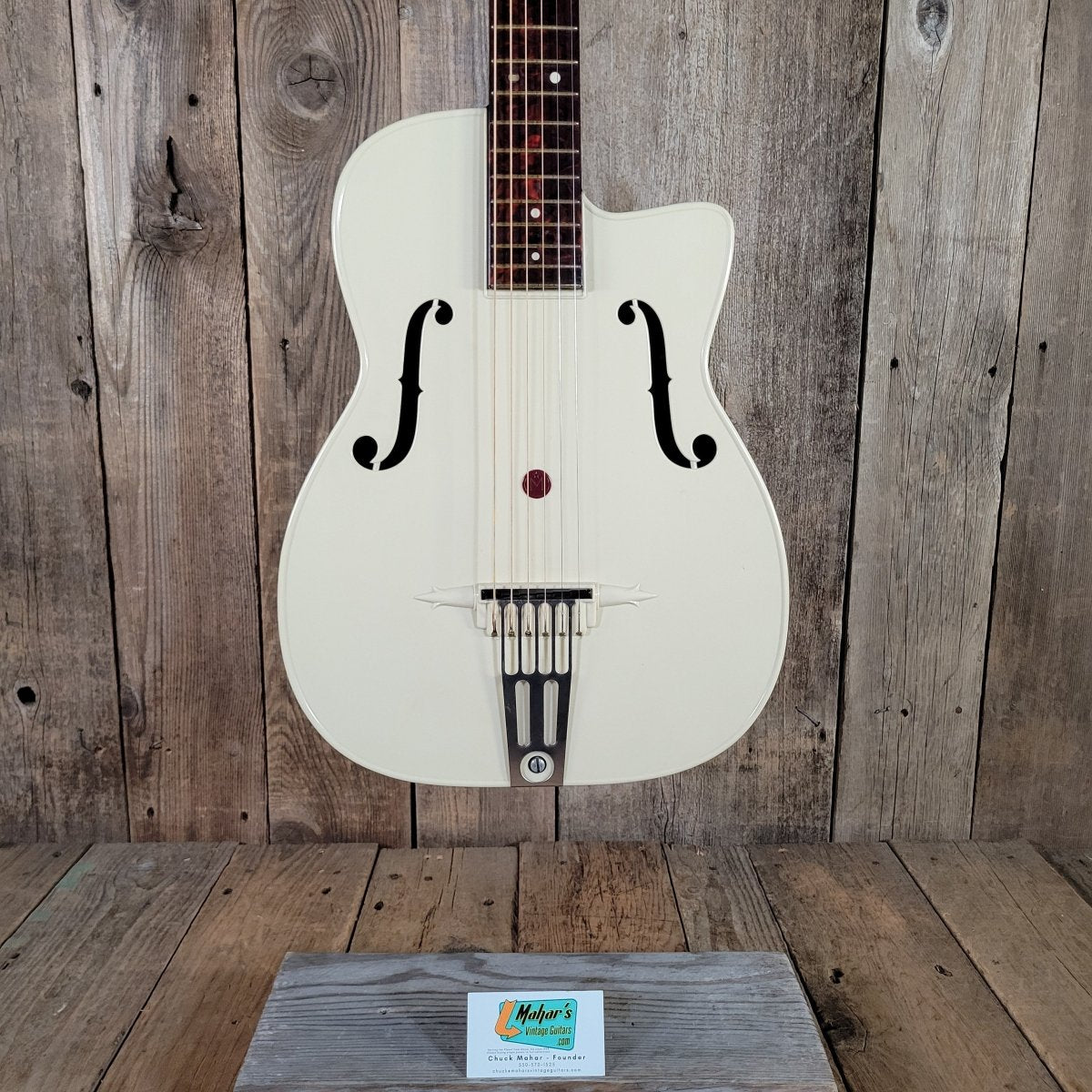 Maccaferri G30 1950s With Paperwork and Hard Case - Mahar's Vintage Guitars