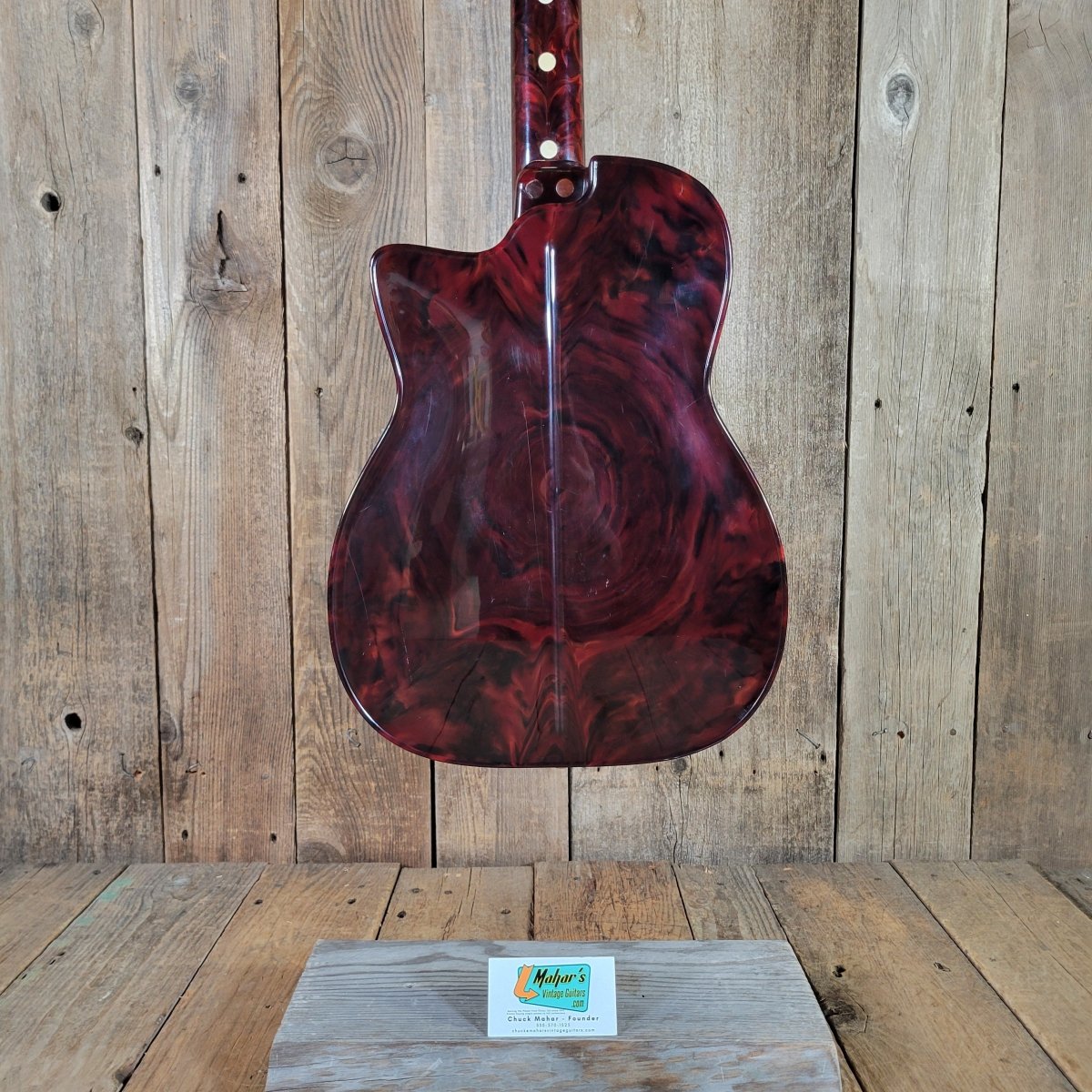 Maccaferri G30 1950s With Paperwork and Hard Case - Mahar's Vintage Guitars