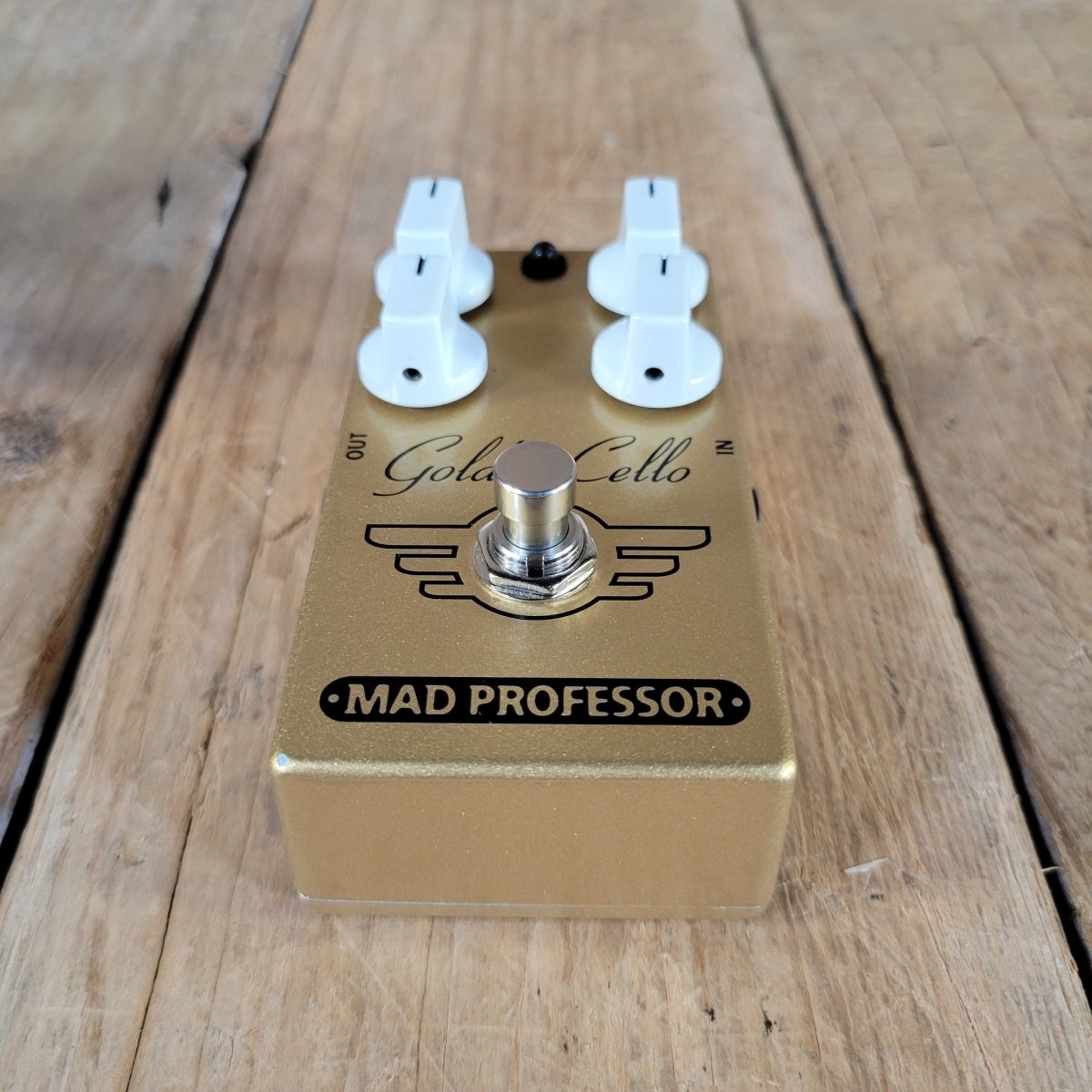 Mad Professor Golden Cello Overdrive Delay Pedal w/ Box and Manual, Excellent - Mahar's Vintage Guitars