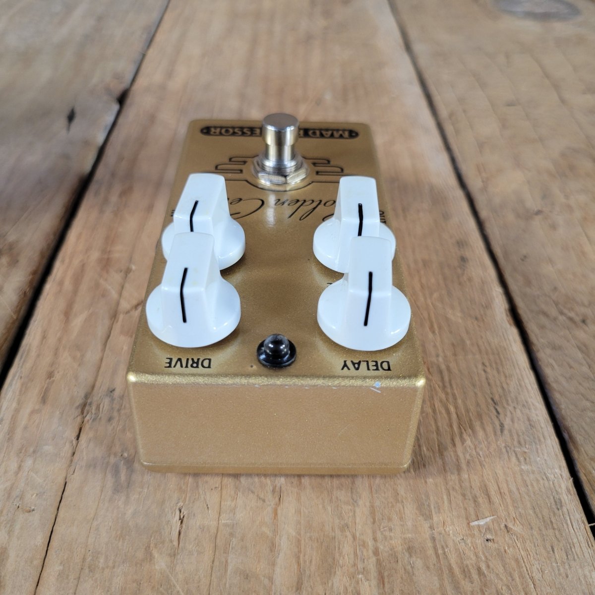Mad Professor Golden Cello Overdrive Delay Pedal w/ Box and Manual, Excellent - Mahar's Vintage Guitars