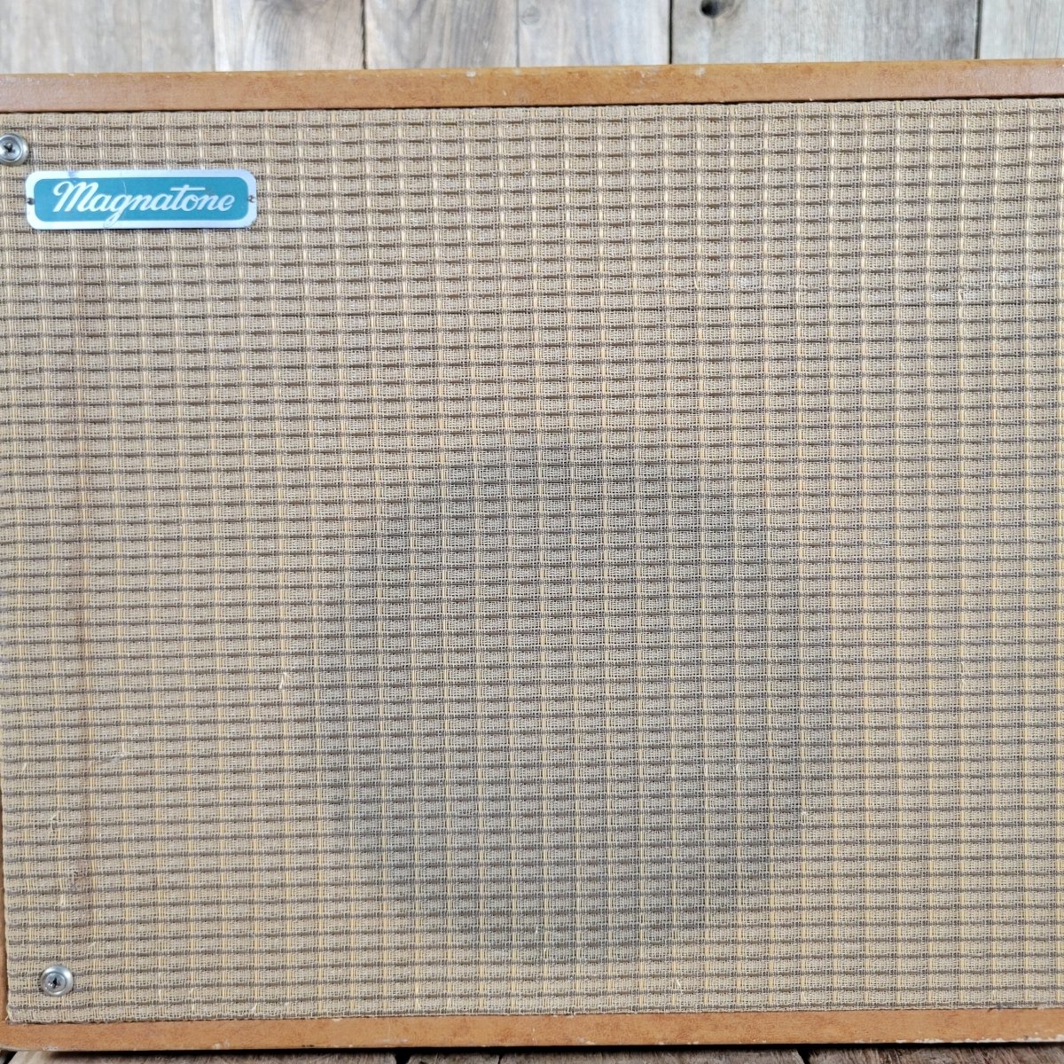 Magnatone 1967 Varsity Deluxe Model 108 Vintage Tube Amp - Mahar's Vintage Guitars
