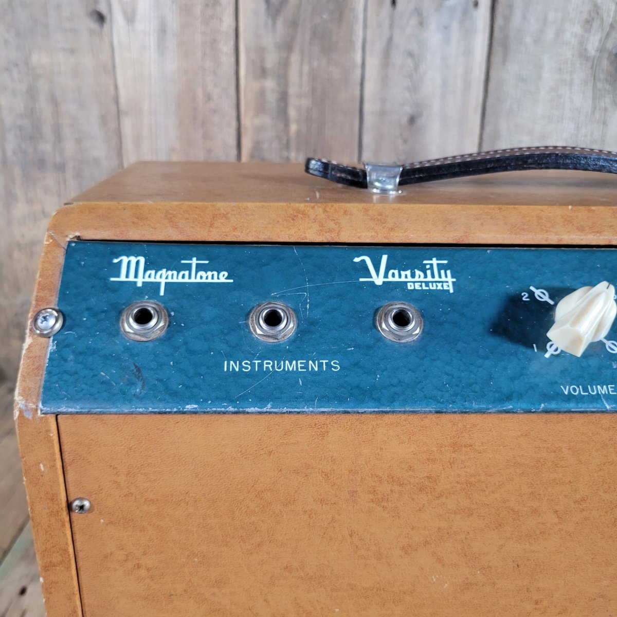 Magnatone 1967 Varsity Deluxe Model 108 Vintage Tube Amp - Mahar's Vintage Guitars