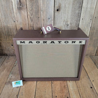 Magnatone 2020 Varsity Reverb 1x12 Combo Brown Near Mint - Mahar's Vintage Guitars