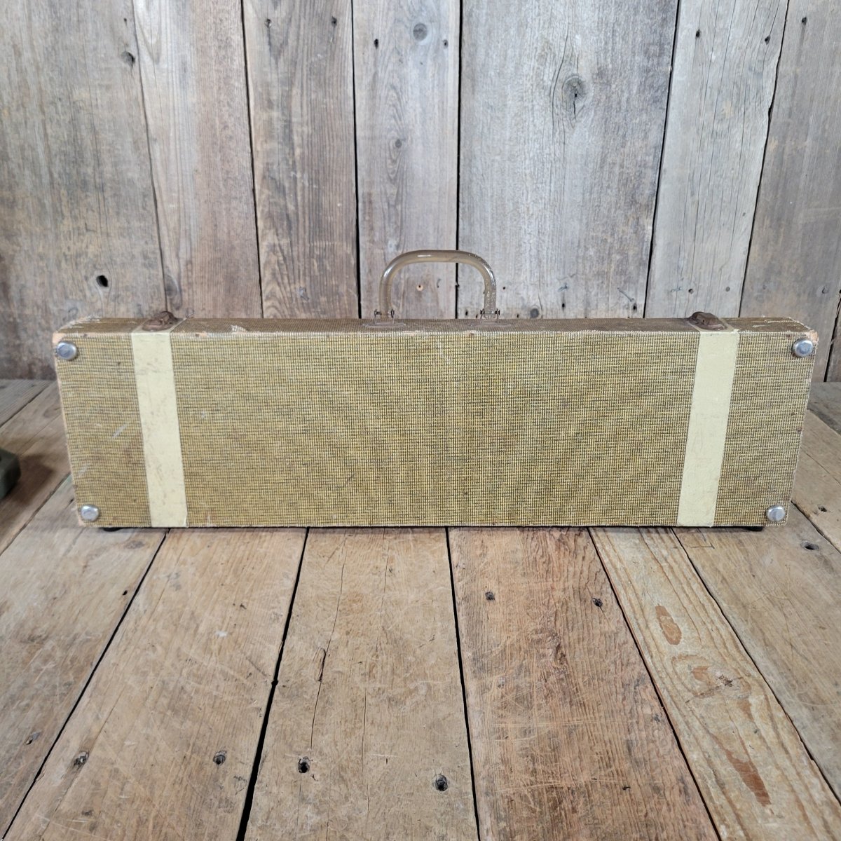 Magnatone Melodier Lap Steel 1950s Grey Pearloid — w/ Case - Mahar's Vintage Guitars