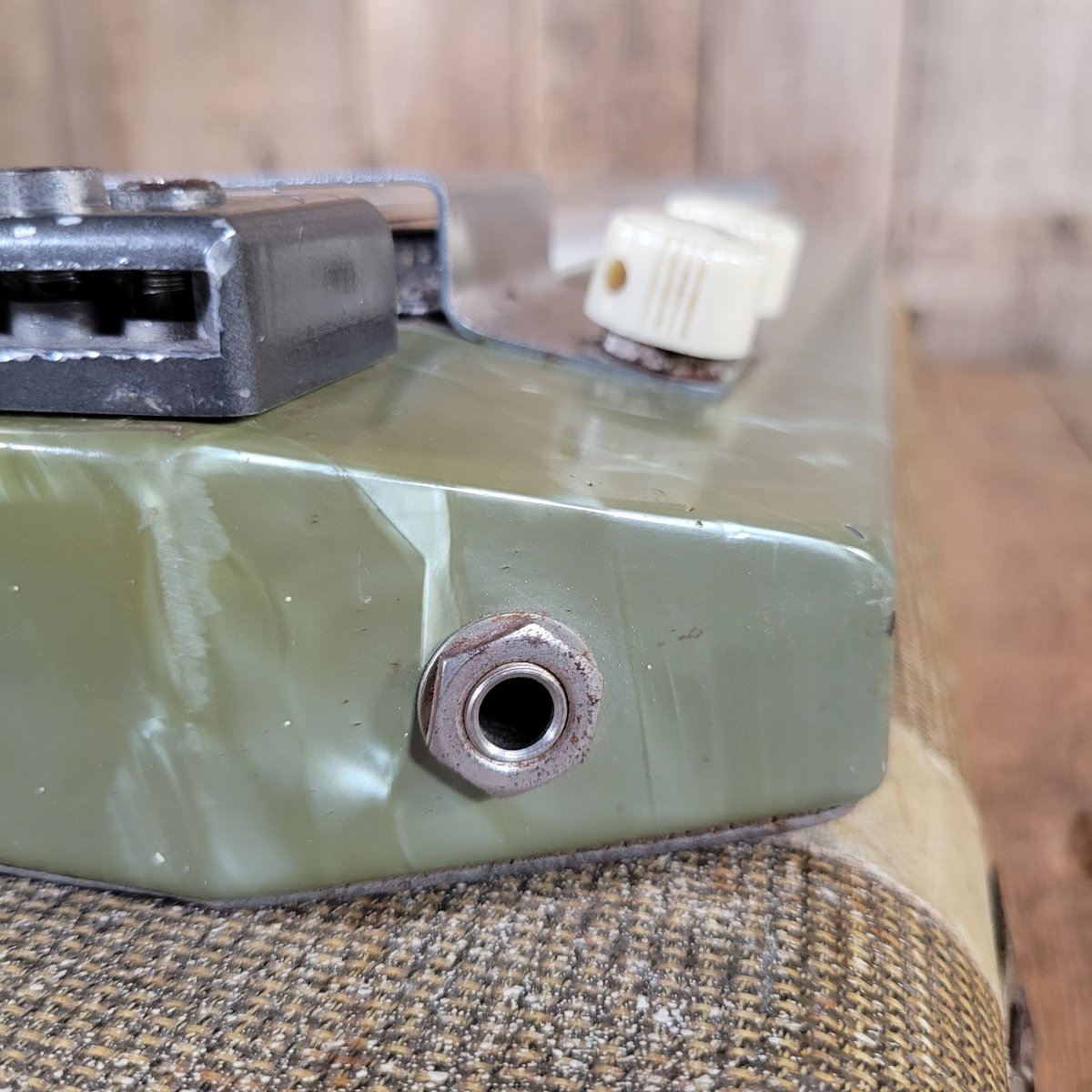 Magnatone Melodier Lap Steel 1950s Grey Pearloid — w/ Case - Mahar's Vintage Guitars