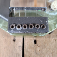 Magnatone Melodier Lap Steel 1950s Grey Pearloid — w/ Case - Mahar's Vintage Guitars