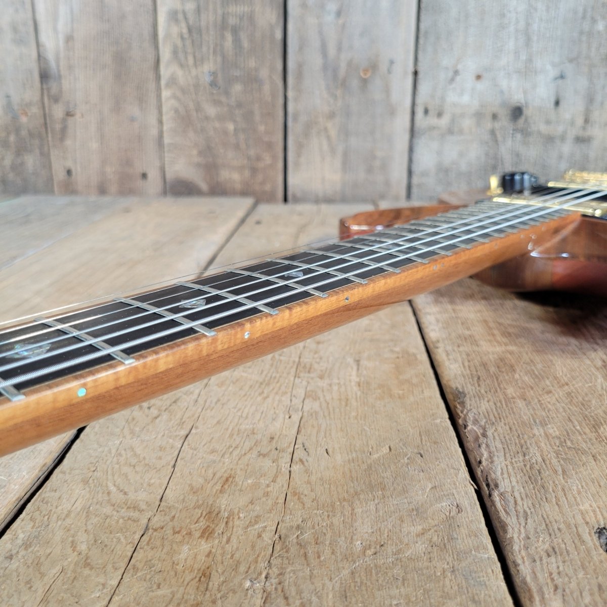 Maguire 2005 Meridian Double Cutaway Koa Top w/ Original Case, Excellent - Mahar's Vintage Guitars